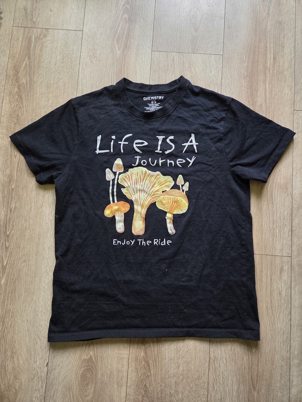 Womens Black Chemistry Tee
